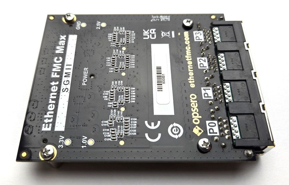 Ethernet FMC Max bottom side